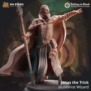 Jonas the Trick, Illusionist Wizard - DM Stash 