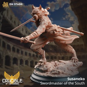 Susaneko, Swordmaster of the South - DM Stash