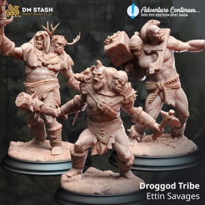 Droggod Tribe, Ettin Savages - DM Stash 