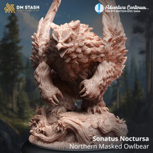 Sonatus Noctursa, Northern Masked Owlbear - DM Stash 