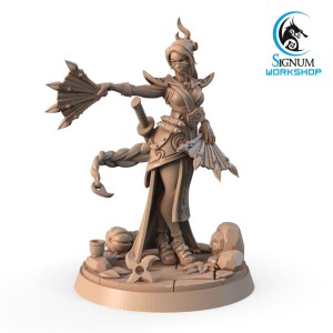 Kina, the Steal Fan - Signum Workshop